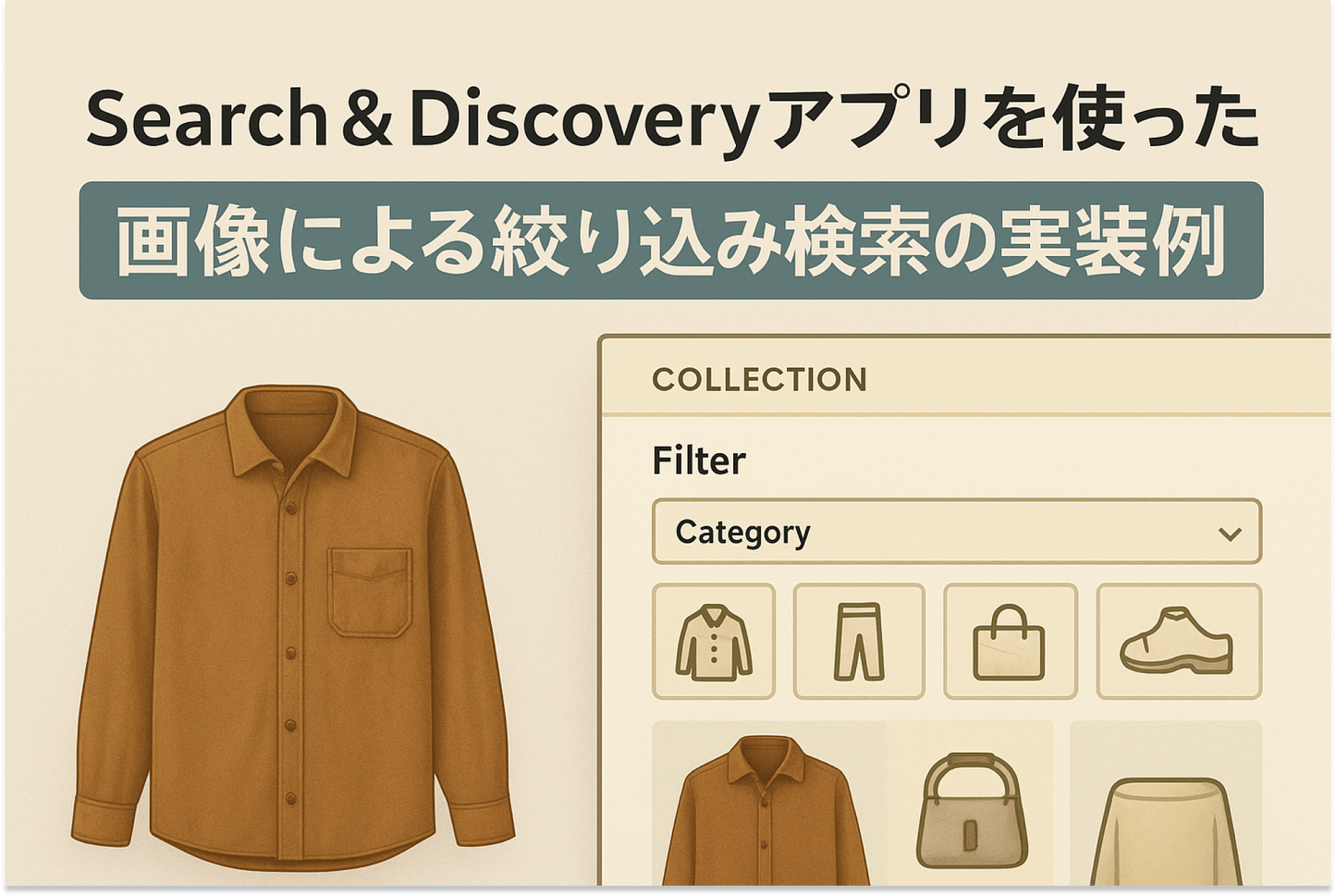 ShopifyでSearch & Discoveryアプリを使った画像による絞り込み検索の実装例