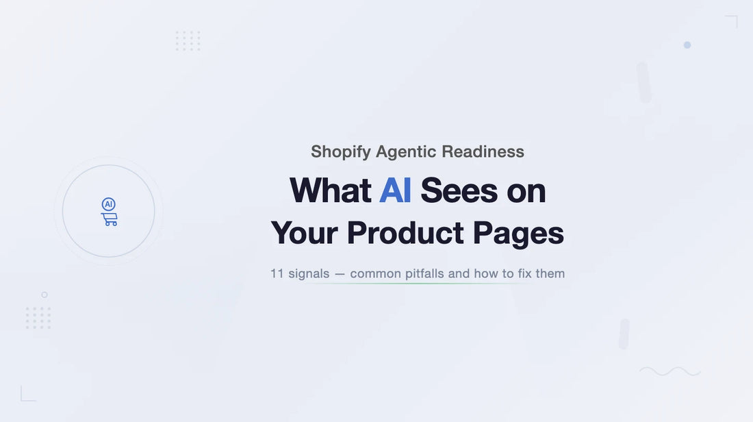 What AI sees on your product pages — article thumbnail