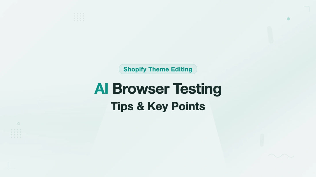 AI Browser Testing Tips EN