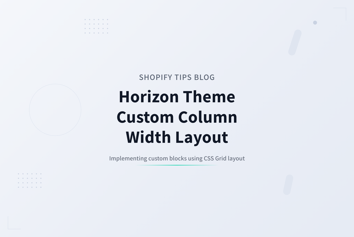 【Horizon】カラムレイアウトブロックで幅比率を自由に設定する独自ブロック