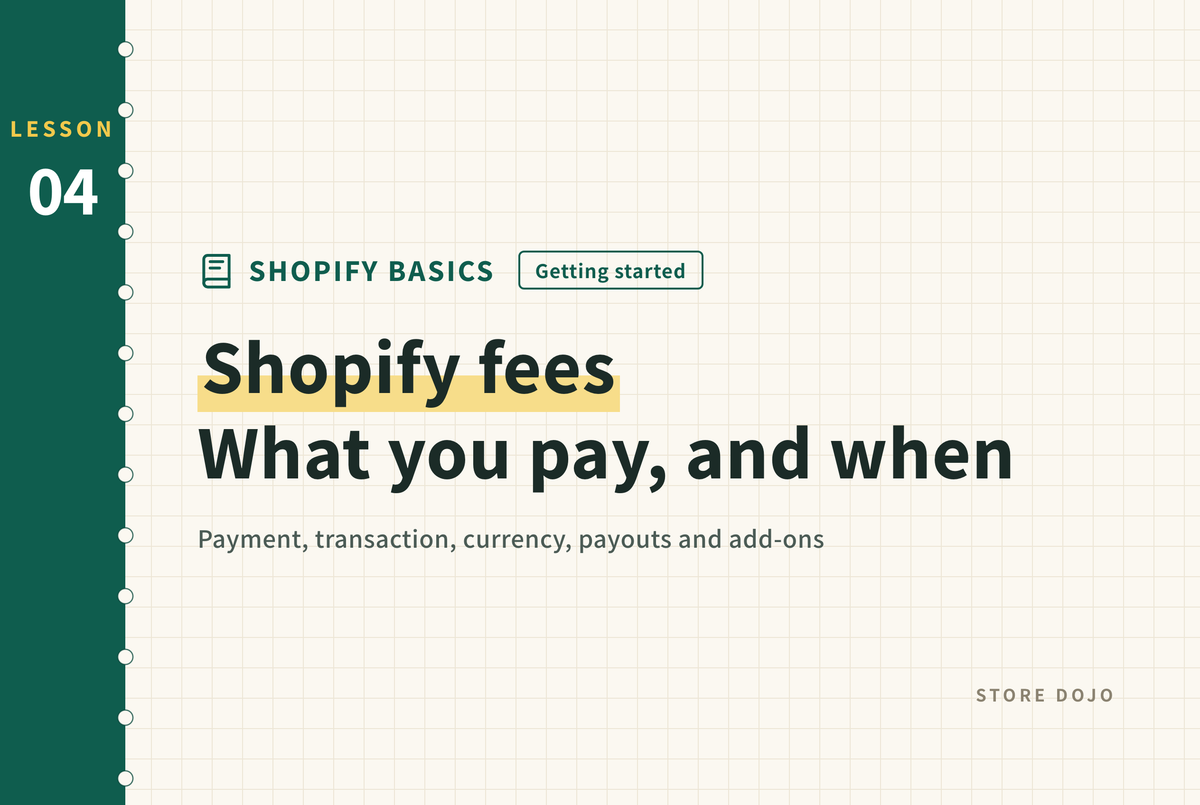 Shopifyの手数料一覧｜決済手数料・取引手数料・為替手数料をプラン別に整理 (EN)